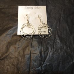 Sterling Silver Hoop Earrings