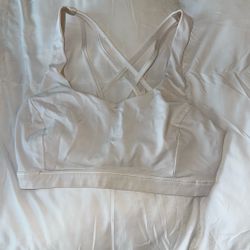 White Lululemon Sports Bra