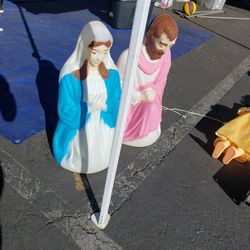 Vintage Empire Christmas Deco Figures 