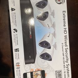 HD wired security camera 