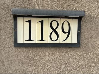 Address sign