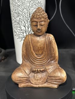 Wooden Budda Figurine
