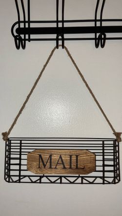 Rustic Mail Holder