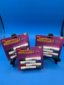Staples Remarx dry erase whiteboard markers