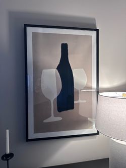 2 black IKEA frames - 24x35 ¾