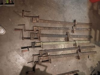 Vintage bar clamps 4 feet long
