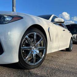 20x9 Chrome Wheels And Tires 245/35/20