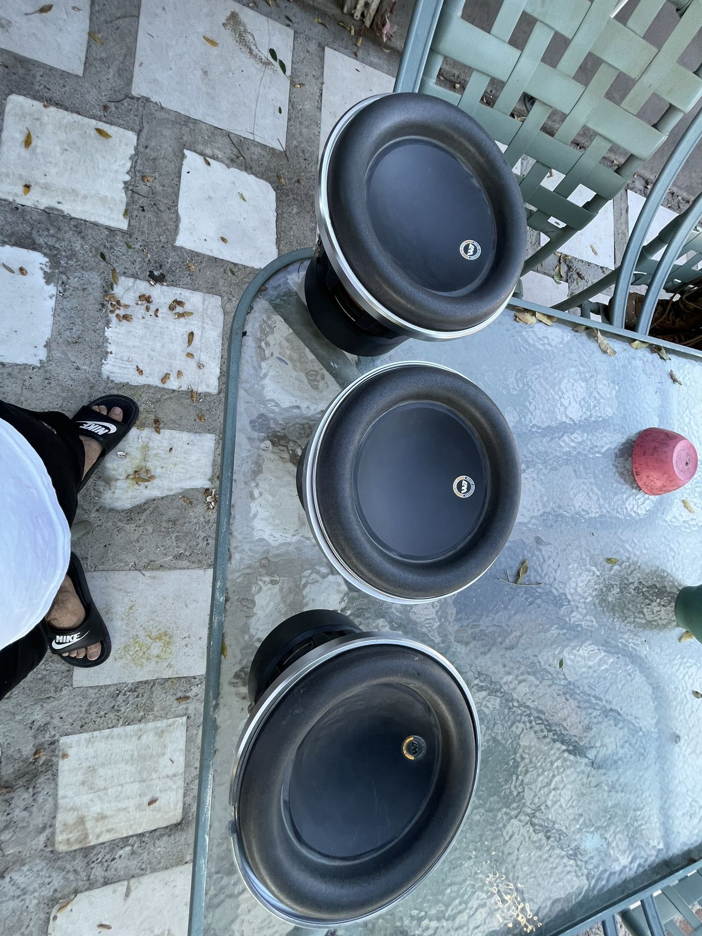 3 Jl Audio W7 8 Inch Subwoofer