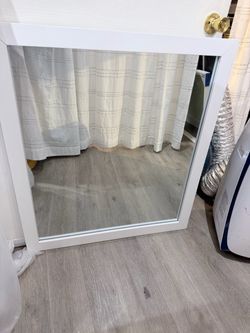 2 large mirrors
