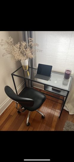 Glass Top Desk