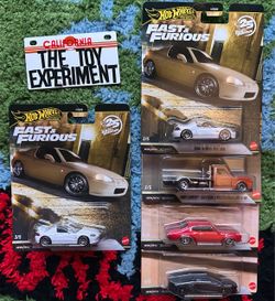 Hot Wheels Premium Fast & Furious 25th Anniversary Set NO CHASE