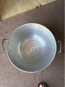 Strainer aluminum large sz.