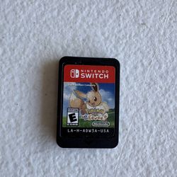 Nintendo Switch Pokémon Let’s Go Eevee game