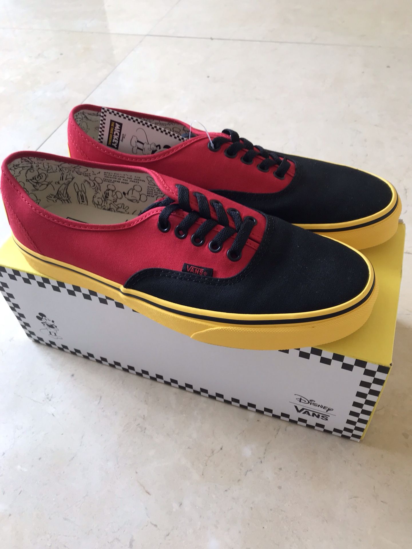 Limited Edition Vans Disney Authentics