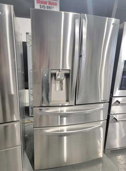 LG 4 Door Stainless Steel Refrigerator
