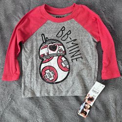 Star Wars Baby Valentines Shirt