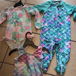 Toddler Girl Clothes Size 2t Bodysuit / Swimsuit 