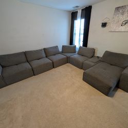 6 piece sectional