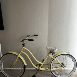 Yellow Beach Cruiser 