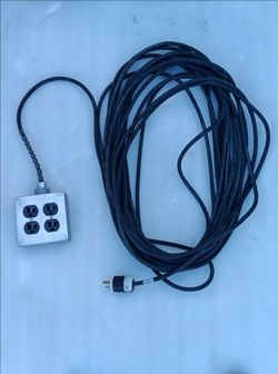 Laird Heavy Duty 75' Extension  Cord with Quad Box