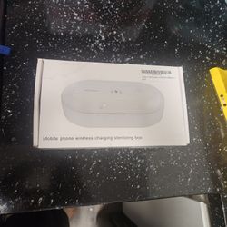 Mobile Phone Wirless Charging Steralizing Box