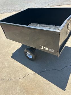 Cart for Riding Lawn Mower