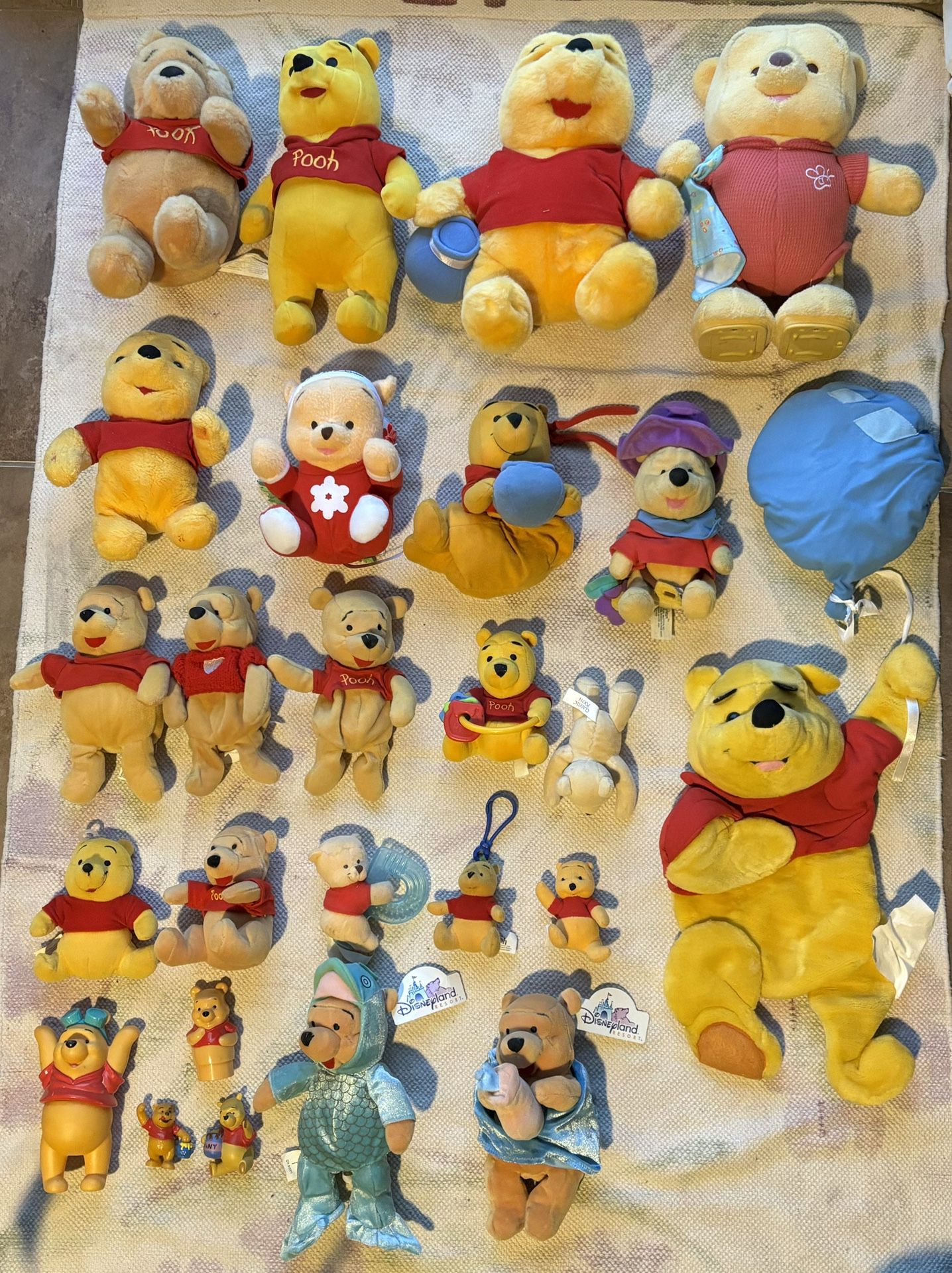 Winnie The Pooh Plushes & More