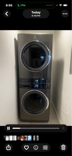Washer and dryer