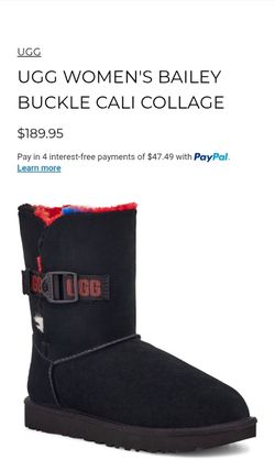 UGG Women's Bailey Buckle Cali Collage