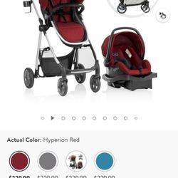 Baby Stroller With Carseat 3 In 1