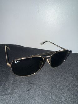 Ray- Ban Sunglasses Gold 