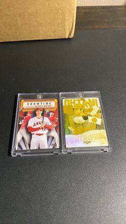 A couple of Shohei Ontani Cards