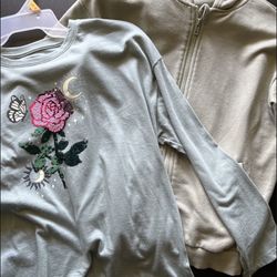 Green Jacket 11/12yrs And Shirt Size 14/16 