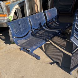 Promenade Metal Bench Seats