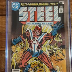 Steel The Indestructible Man #1