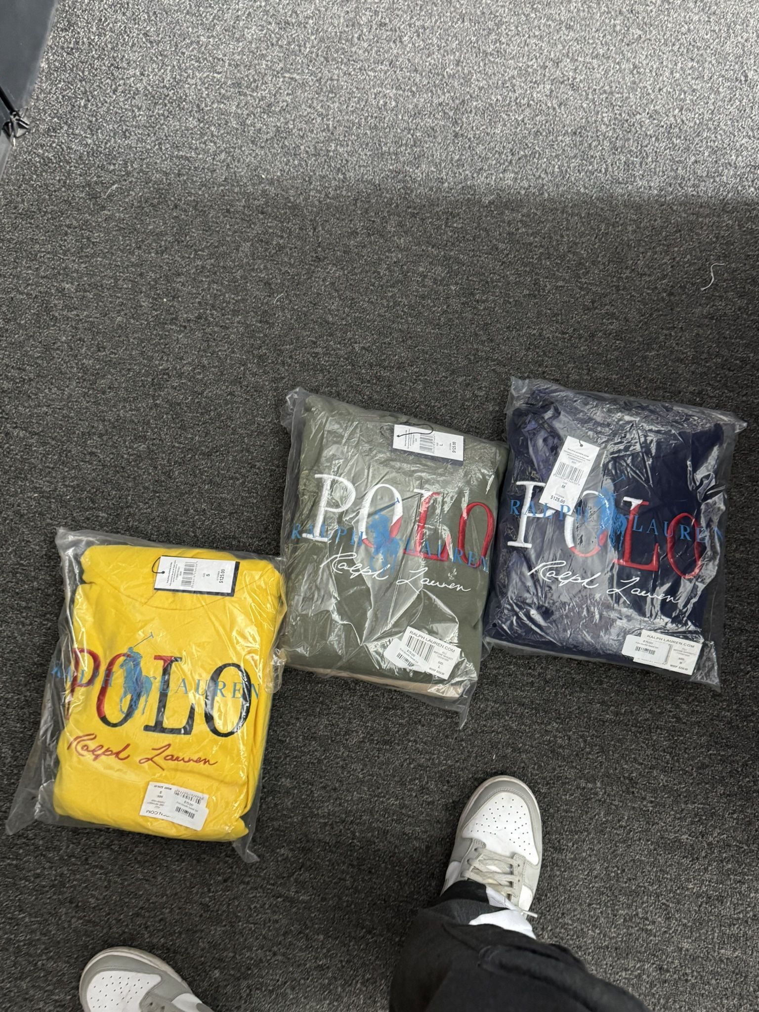 polo sets 90$ each all sizes available