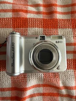 Canon Powershot A630 ( Pc1201 ) 8.0 MP Color: Silver ( Reading The Post )
