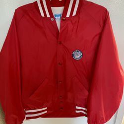 VINTAGE Unisex EPCOT CENTER WALT DISNEY WORLD Lightweight Jacket 80'S Made in USA M