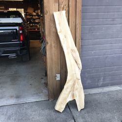 Maple Live Edge Slab.