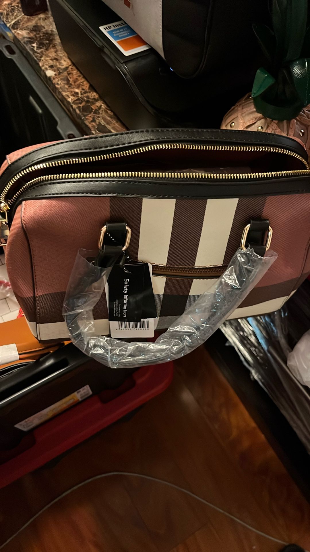 Women’s Hand Bag Double Wallet Combo