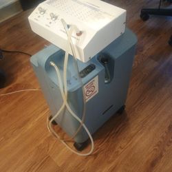 Oxygen Machine With Oxygen Input And Output