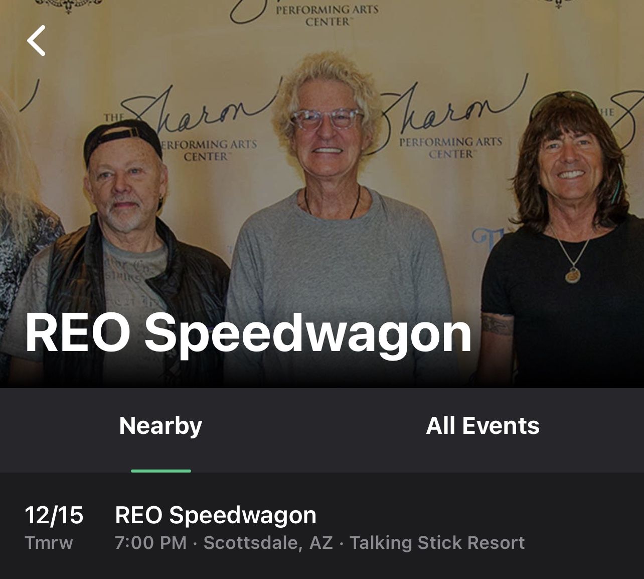 REO SPEEDWAGON TICKETS