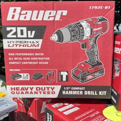 BAUER HAMMER DRILL KIT