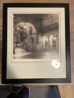 Framed Plaza de la Mayor by Alan Blausteini
