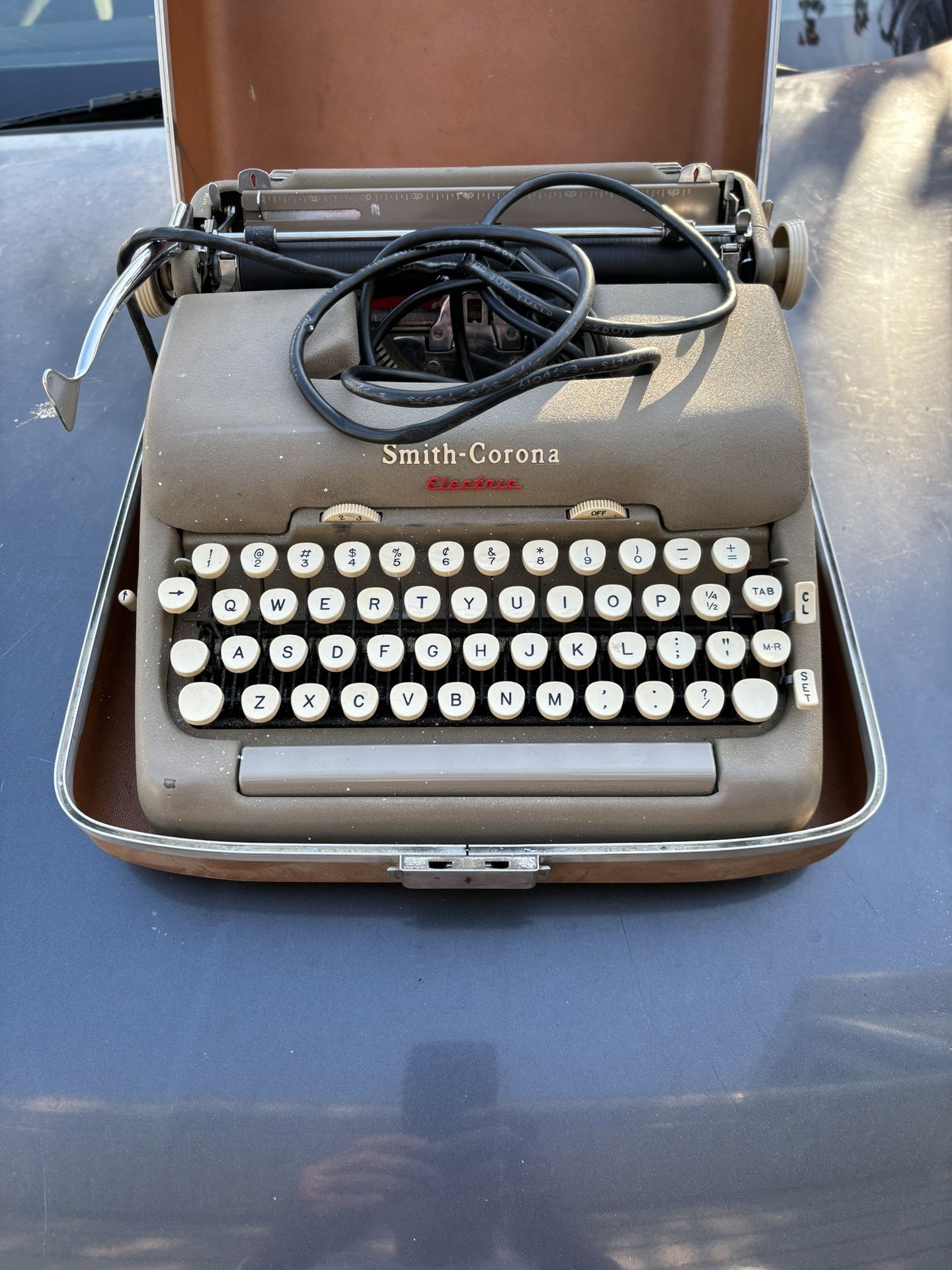 Portable Electric Typewriter Smith Corona In Working Condition 