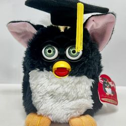 Vintage 1999 Furby Graduation Cap Gown Original Tags *READ*