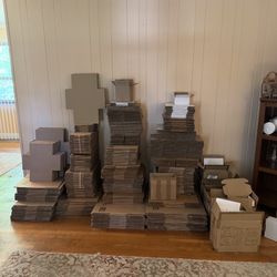 Over 750 NEW Mailing/Packing Boxes