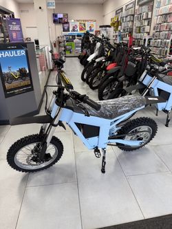 Tuttio Soleil 01 electric dirt bike 37mph! Finance for $150 down payment!