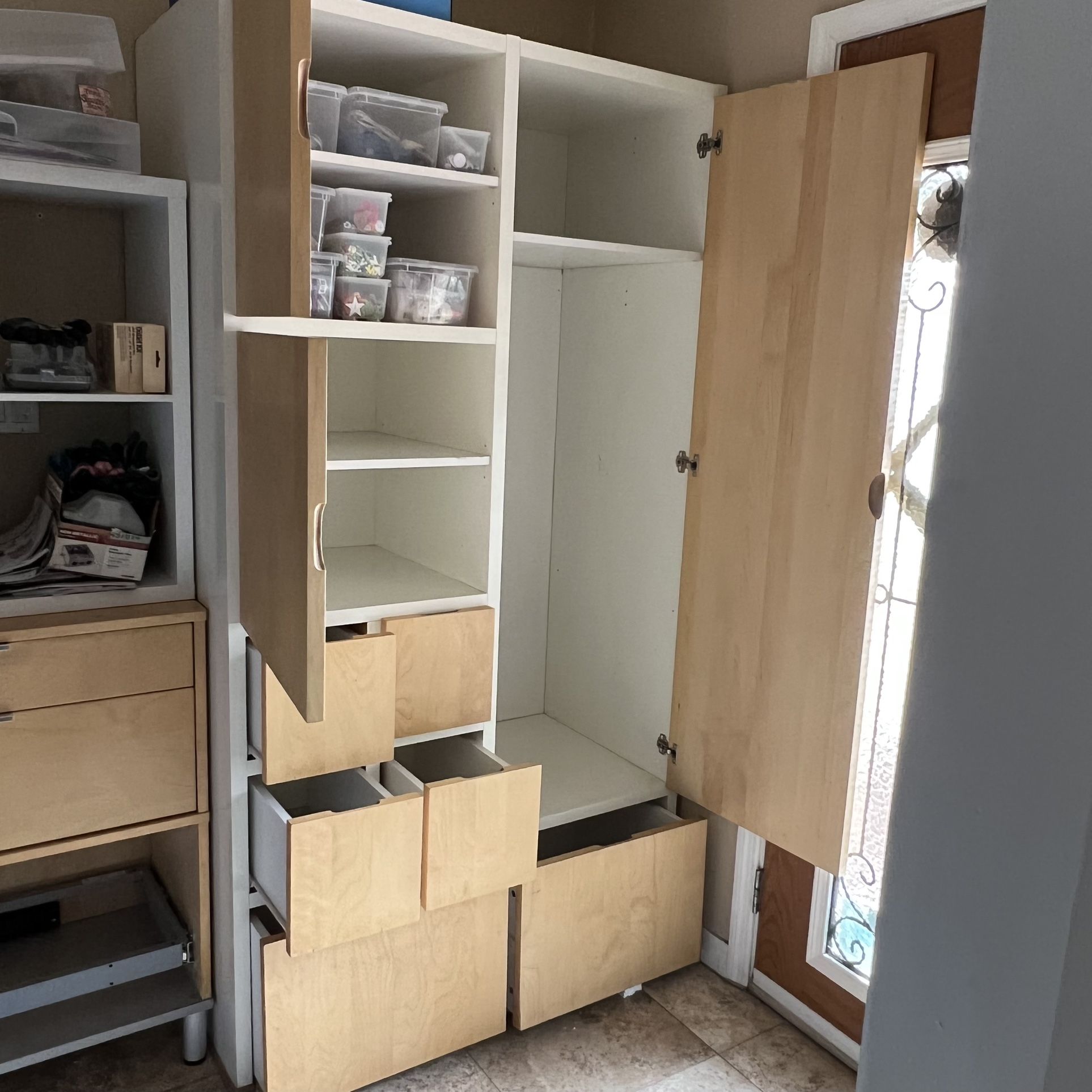 IKEA Visthus Storage Wardrobe Closet Dresser Armoire for Sale