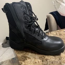 Work Boots Size 8 1/2  Has Side Zipper Steel Toe Brand New Never Been Worn Bought At Red Wing Store For Regular $190 , Asking $135
